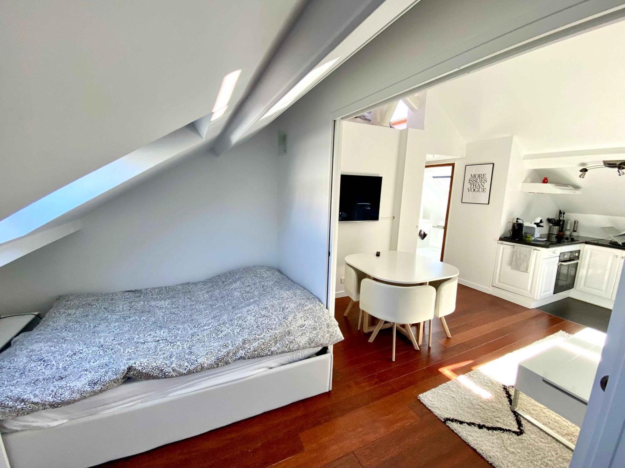 Ferienwohnung Magnifique 2 Pieces Theatre De Boulogne Exterior foto