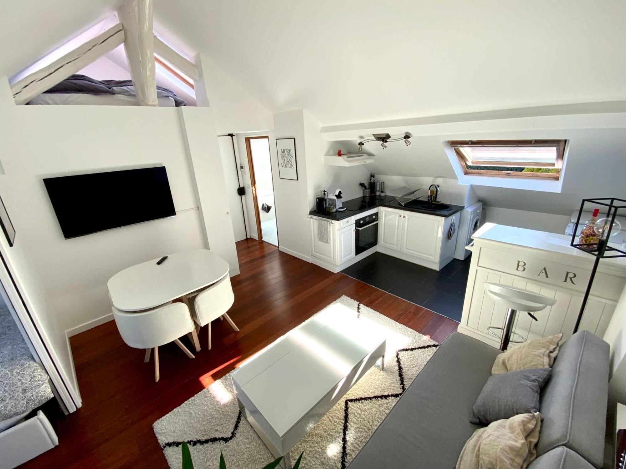 Ferienwohnung Magnifique 2 Pieces Theatre De Boulogne Exterior foto